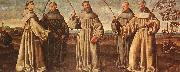 LICINIO, Bernardino Franciscan Martyrs sf USA oil painting artist